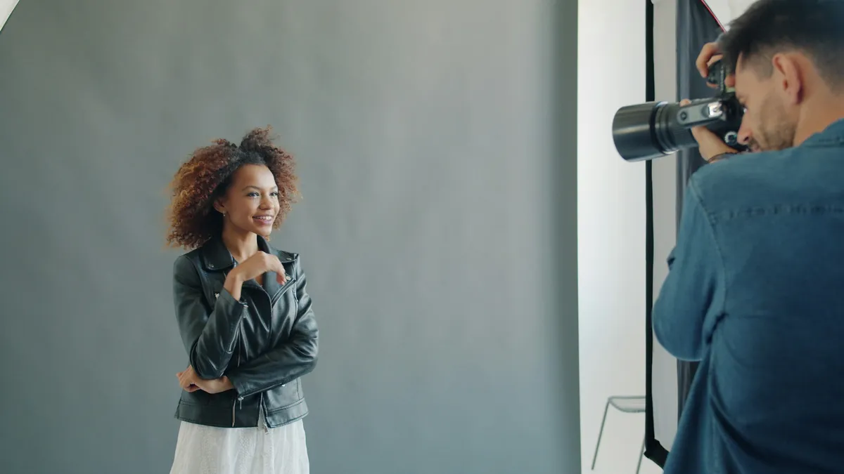 Ayo during a studio editorial in Gowanus