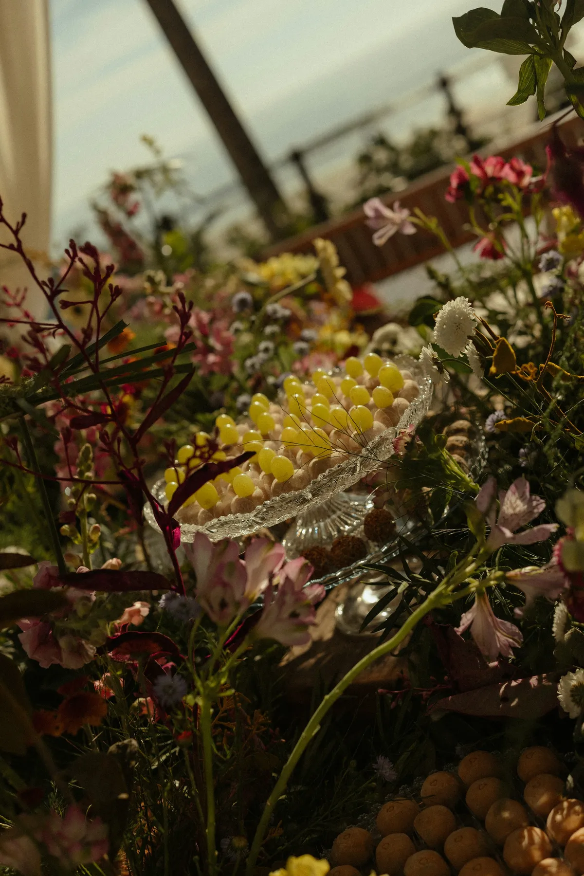 Laura and Mateo at their beach wedding in Montauk