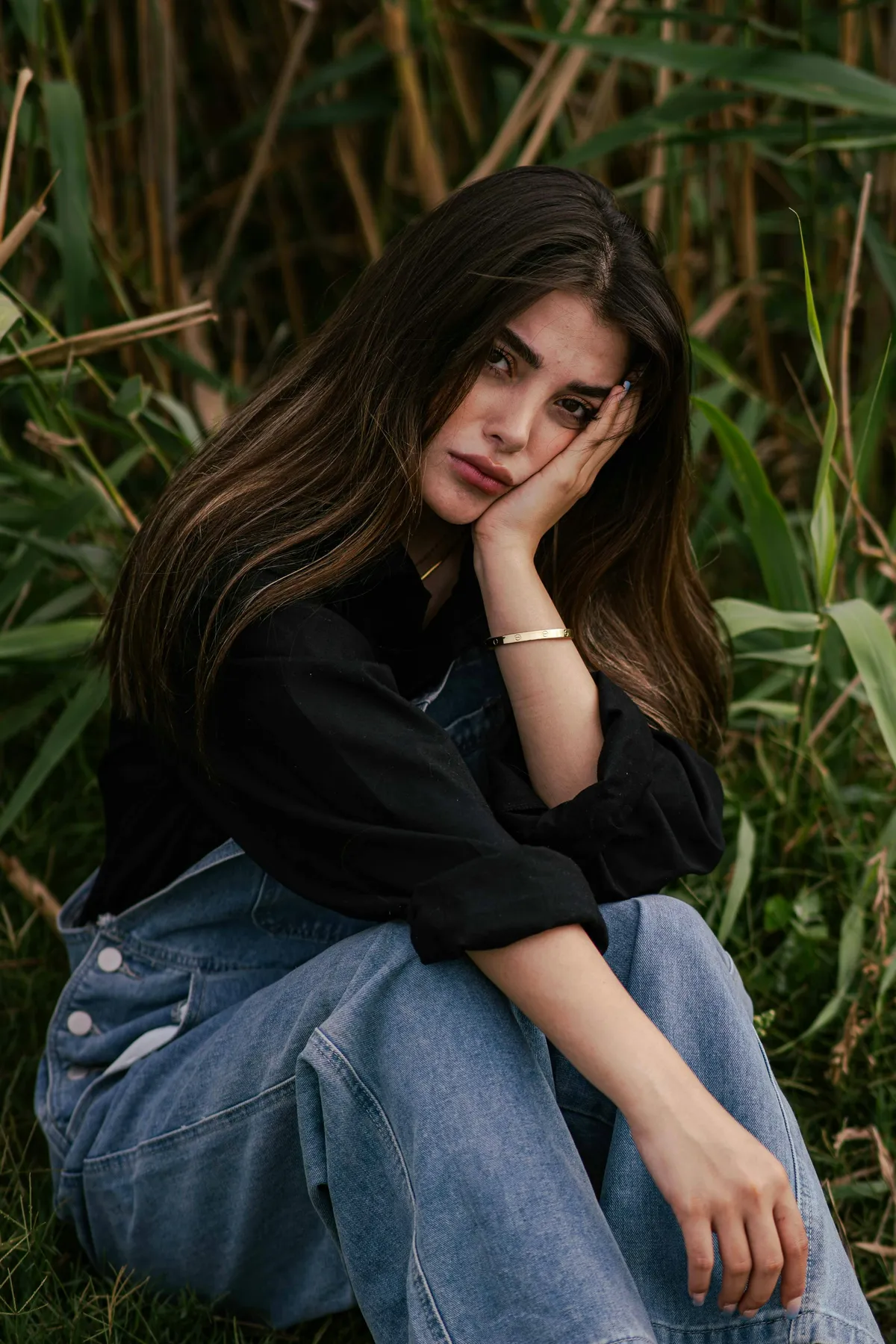 Leila photographed in the reeds at Jamaica Bay
