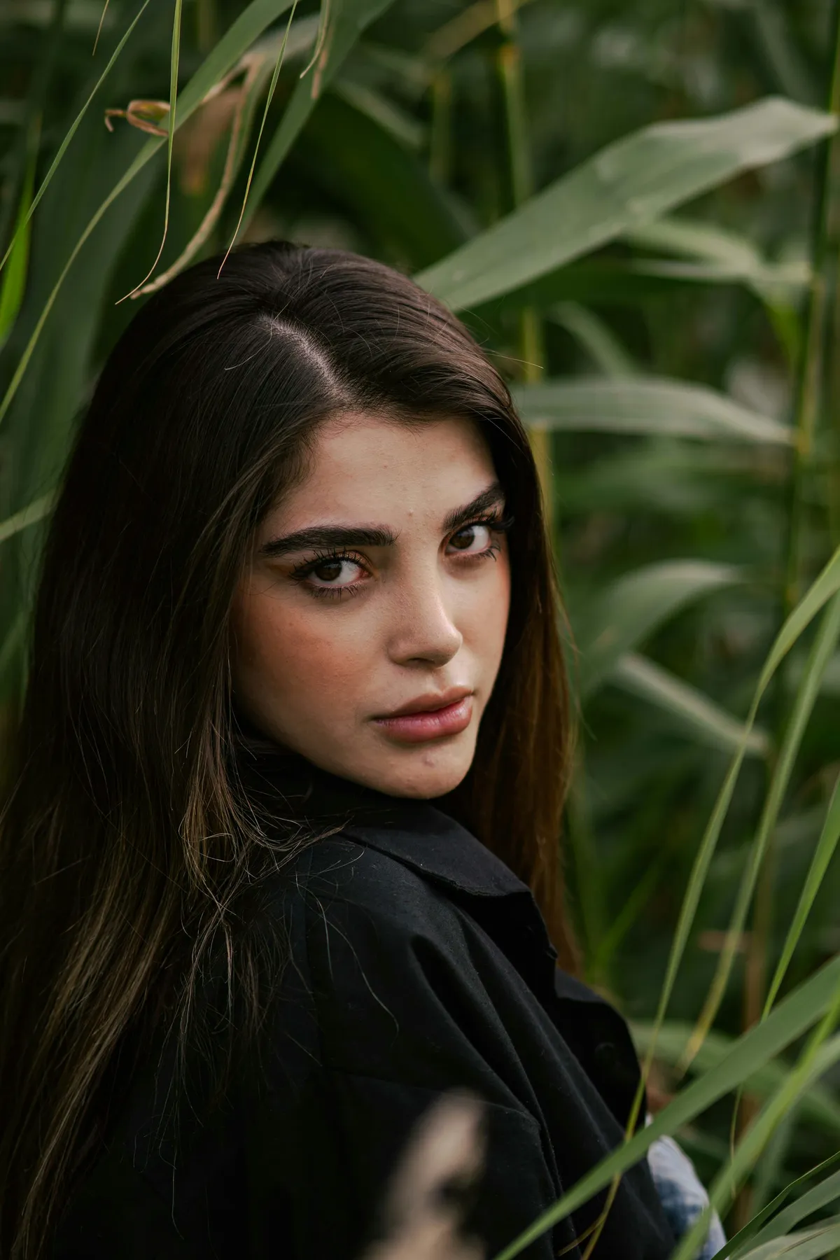 Leila photographed in the reeds at Jamaica Bay